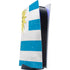 Uraguay Flag Distressed PS5 Digital Edition Console Skin